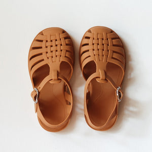Matte Jelly Sandals (Clay)